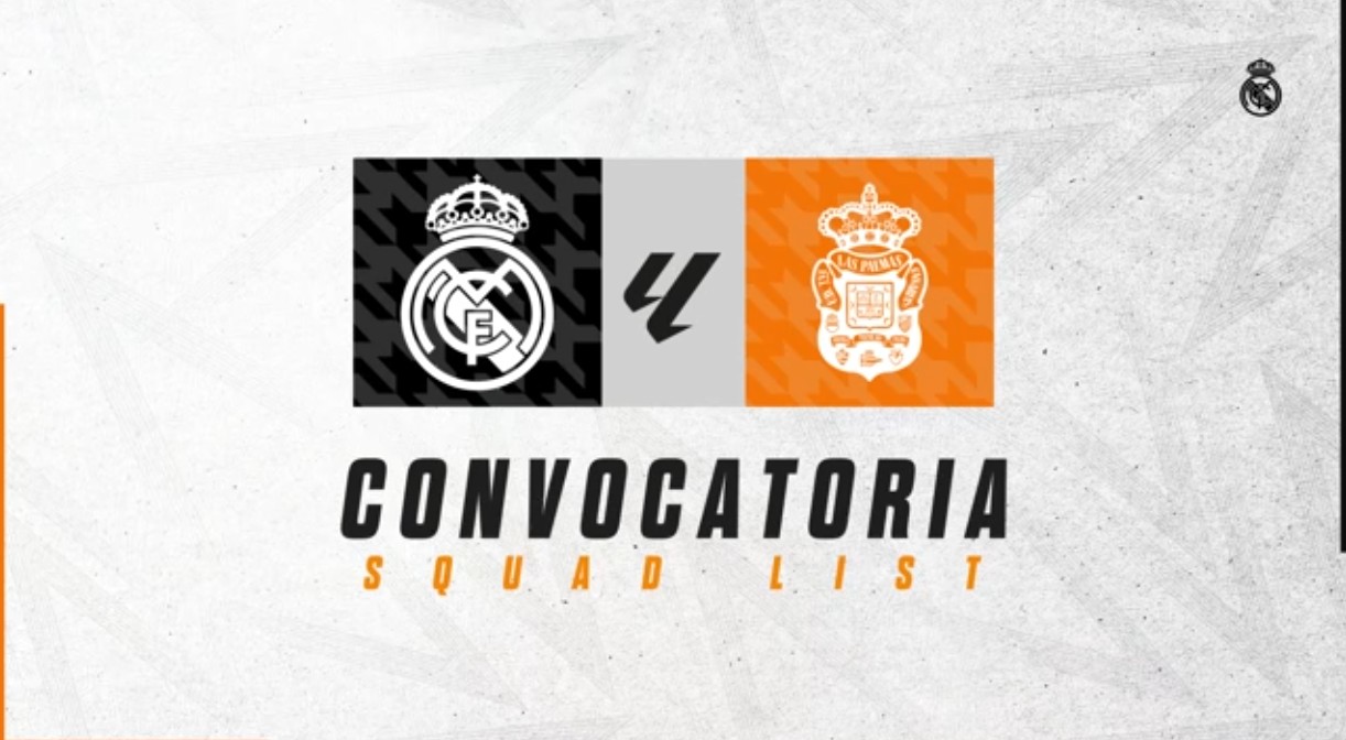 Lista De Convocados Del Real Madrid Para El Partido Contra Las Palmas