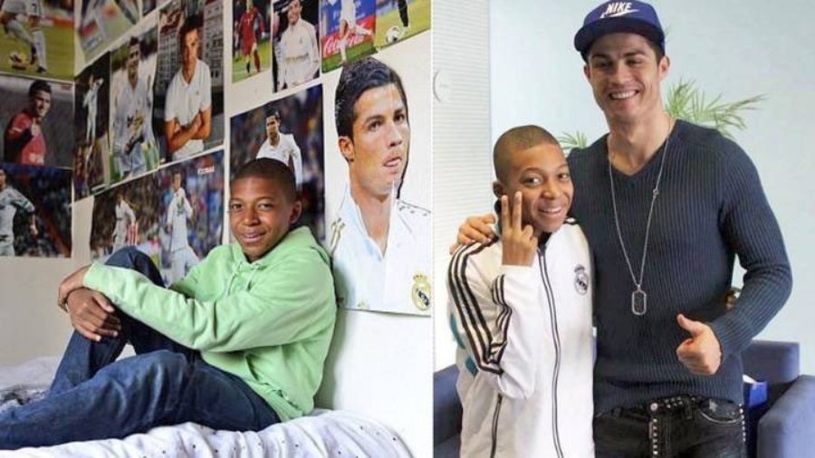 Cristiano Ronaldo's emotional message to Mbappe after his signing for ...