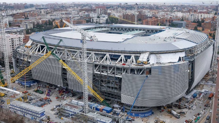 bernabeu tour construction